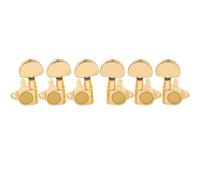 Mécaniques à verrouillage pour guitare 3 Right Left 15:1 Ratio Full Sealed Machine Heads Tuners Tuning Pegs Keys Angle Screw for Acoustic Electric Guitar(Color 4)