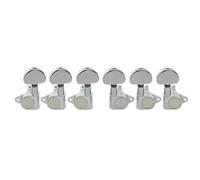 Mécaniques à verrouillage pour guitare 3 Right Left 15:1 Ratio Full Sealed Machine Heads Tuners Tuning Pegs Keys Angle Screw for Acoustic Electric Guitar(Color 3)