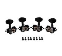 Mécaniques d'accordage pour guitare électrique acoustique avec chevilles 2R2L Ensemble de mécaniques de guitare