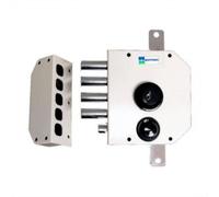 Mécanisme 3 points 30.630 A2P1* en applique blanc gauche - MOTTURA - 30630AS50XHAFS Noir G