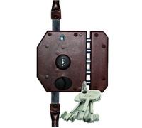 Serrure Perfecta HB3 verticale 3 points à fouillot - droite ISEO CITY