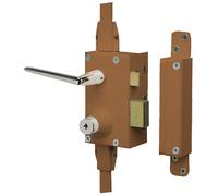 Mécanisme 3 points SUPER-SURETE vertical fouillot sans bille brun droite BRICARD 1101021