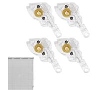 - Mécanisme à bascule - Kit de réparation horizontal, unité de commande de rail supérieur, pièces de rechange de décoration de fenêtre | Composant d'entretien haute performance Home Office Fix Chute