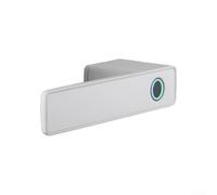 Mécanisme avancé de réduction du bruit dans cette serrure de porte intelligente à empreintes digitales pour un environnement calme (blanc)