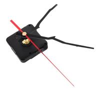 Mécanisme D’horloge Murale Silencieux Noir pour Création DIY 30-40 CM | Pièce de Mouvement en Acrylique et Métal, pour Cadrans sans Cadre, Entretien Facile, Aiguilles Incluses