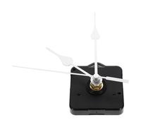 Mécanisme D’horloge Silencieux à Quartz, Remplacement Diy, Argenté | Installation Facile, Alimentation par Pile, Précision Élevée, Kit de Moteur en Plastique, Aiguilles Incluses
