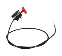 Mécanisme d'accélérateur conçu avec précision pour tondeuses de 142 cm avec distance de déplacement du levier de 2 cm pour maintenir des vitesses de coupe constantes