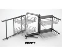 Mécanisme d'angle caisson cuisine 4 paniers SIGE - SIG6562