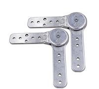 Mécanisme De Charnière De Lit De Canapé Pliant 2 Pcs, Matériel De Meuble À Charnière Articulaire Réglable À 5 Positions For L'accoudoir De Canapé, L'appuie-tête Et Le Dossier.