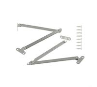 Mécanisme de charnière pliable pour porte d'armoire, entretoise vers le haut en acier inoxydable pour placard de cuisine, matériel mural rabattable pour casier suspendu, alternative aux ressorts à gaz