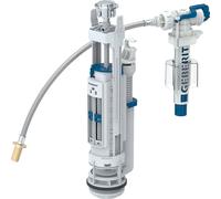 Mécanisme de chasse complet 3/6 l double touche alimentation d'eau universelle type 290-380 GEBERIT 283.304.21.2