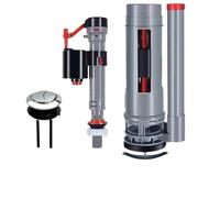 MéCanisme De Chasse D'Eau 28cm Toilet Water Inlet Valve for Old Tanks Bathroom Pumping 4-point Thread Interface Accessories(28cm Set)