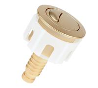 Mécanisme de chasse d'eau à câble Bouton sans érosion Design ABS Bouton de toilette général Facile à utiliser pour salle de bain Long Service WC Bouton