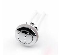 Mécanisme de chasse d'eau à double bouton, Bouton poussoir de réservoir d'eau toilette à double chasse, Valve ronde 38mm for économiser l'eau, 1 pièce