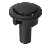 Mécanisme de chasse d'eau chromé 33 A pour chasse d'eau Siamp pour tempête, mécanisme moderne à bouton-poussoir avec robinet de chasse d'eau chromé de 48 mm/58 mm de diamètre (A)