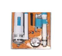 MéCanisme De Chasse D'Eau Toilet Fittings Water Inlet Valve General Old Tank Pumping Dispenser Drain Float Accessories(White-Set)