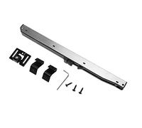 Mécanisme de fermeture douce pour porte de grange en acier inoxydable POM Amortisseur à ressort Kit de quincaillerie d'amortisseur de porte de grange sans poinçon pour portes