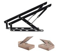Mécanisme de Levage Hydraulique Mécanisme de Levage pour lit de Rangement, 2 pièces, Support de Levage, Tige de Support hydraulique Robuste pour Tatami, charnière de Levage à Ressort à gaz p