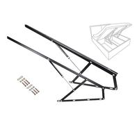 Mécanisme de levage pour lit coffre, 2 vérins à gaz pneumatiques, vérin hydraulique pour sommiers coffres et divans à ressorts.