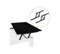 Mécanismes de levage pour table basse - Emuca - 135 mm - Acier - Noir - Multifonctionnel