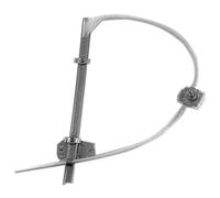 Mécanisme de Lève Vitre Manuel Avant Droit Côté Passager SANS Manivelle compatible avec SUPER 5 (3 Portes) de 1984 à 1996-7700757961 7700774980