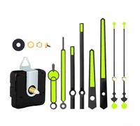 Mécanisme de moteur à quartz silencieux personnalisable avec un long axe parfait pour des créations uniques d'horloge murale (C)