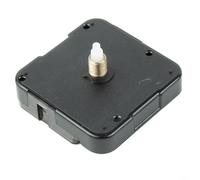 Mécanisme de mouvement à quartz silencieux pour projets d'horloge personnalisés avec longueurs de broche réglables et deux méthodes d'installation (tige de 18,5 mm (tige de 16 mm (filetage de 8 mm)