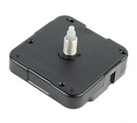 Mécanisme de mouvement à quartz silencieux pour projets d'horloge personnalisés avec longueurs de broche réglables et deux méthodes d'installation (tige de 18,5 mm (filetage de 11 mm)