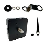 Mécanisme de mouvement d'horloge à quartz OK888 - Sans tic-tac - Pour horloges à marée - Pour fabrication d'horloges ou réparation de remplacement (aiguille en métal noir de 55 mm)