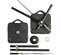 Mécanisme d'horloge à pile - aiguilles noires. Certifié RoHS. Peut être monté sur une plaque de 3 mm. max. Nécessite 1 pile AA