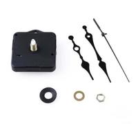 Mécanisme d'horloge à quartz à monter soi-même, kit de réparation à piles avec longues aiguilles, moteur de balayage silencieux et ensemble complet de pièces de rechange pour horloges murales ou de