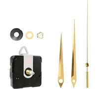 Mécanisme d'horloge à quartz de précision à monter soi-même pour pointeurs pour réparation d'horloge murale, mouvement à faible bruit pour plusieurs longueurs d'arbre jusqu'à 11 mm d'épaisseur