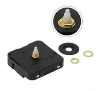 Mécanisme d'horloge à quartz de rechange avec plusieurs options de broche pour réparer et construire des horloges de maison et d'artisanat (14,5 mm)