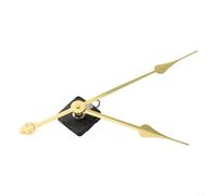 Mécanisme d'horloge à quartz silencieux à couple élevé de rechange pour réparation d'horloge murale et projets d'horloge personnalisés (doré 2)