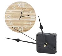 Mécanisme d'horloge alimenté par piles - Métal ABS 5,5 x 5,5 x 1,5 cm | Mouvement d'horloge silencieux | Tige longue et courte pour horloges murales Pièces de rechange pour moteur