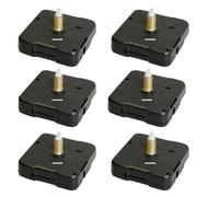 Mécanisme d'horloge - ARTEMIO - 6 mécanismes - Noir - Synthétique - 5,5 x 5,5 cm