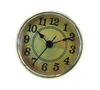 Mécanisme D'horloge en Quartz De 70 Mm Gold Plateds avec des Mains en Métal pour Les Horloges Murales Et Les Décorations Maison Quartz Multifonctionnelles