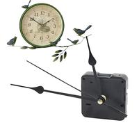 Mécanisme d'horloge murale - Moteur à mouvement temporel à quartz, kit de remplacement à couple élevé, ensemble de pièces d'horloge à piles, design silencieux, sans tic-tac | Pour petite réparation de