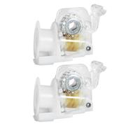 Mécanisme d'inclinaison à l'aveugle horizontal - Ensemble de 2 mécanismes d'inclinaison de remplacement pour les rideaux, accessoires de thérapeutique de bureau lourds avec lignes fines transparentes