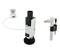 Nicoll Mécanisme double volume à câble et robinet flotteur