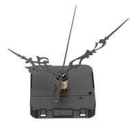 Mécanisme Horloge Murale Noir, Moteur à Piles Inverse, Kit DIY | Mécanisme de Remplacement D'horloge à Piles, Plastique et Fer, Affichage Accrocheur, Performance Fiable