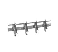 Mécanisme Lames Orientables 27 mm - 100% ALU - pour Pergola bioclimatique, Claustra, Persiennes, BSO - DIY - Compatibilité lames alu et bois (GRIS GALET RAL9006)