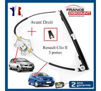 Mecanisme Leve Vitre Avant Droit Prévu pour Renault Clio 2 (3 Portes) 7700842246