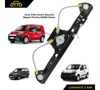 Foresto Mécanisme lève-vitre Avant gauche pour Bipper Fiorino Nemo Qubo – Réf. 9221EP 1354726080