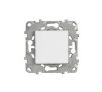 Schneider - Obturateur 2 Modules Blanc Unica Déco, Montage Encastré, Finition Brillante, 45x45x10 mm, IP21, Norme CE, Design Sobre, Installation Rapide, Sécurise Ouvertures Inutilisées