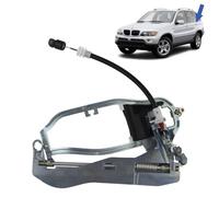 Mécanisme poignée de porte compatible pour BMW X5 (E53) (99-06) GAUCHE | poignée intérieure | ARRIÈRE GAUCHE (arrière du conducteur) 51218243635, 8243635