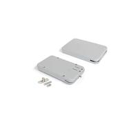 Emuca Compas à câble Miniwinch avec cache – ouverture réglable 14 kg acier et plastique gris