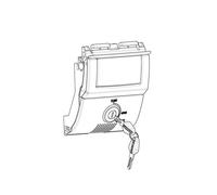 Shad Top-case Sh58x/Sh59x Premium Fermeture Blanc