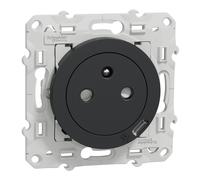 Mécanisme prise affleurante + usb C 10.5W Schneider Electric Odace gris anthracite