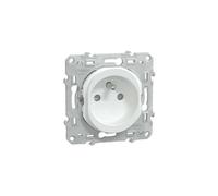 Mécanisme prise encastrable Schneider Electric S320059 Ovalis 2P+T 16A 250V blanc